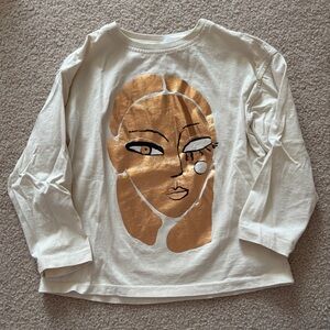 🤍 Zara 🤍 oversized t -shirt kids size 6-7